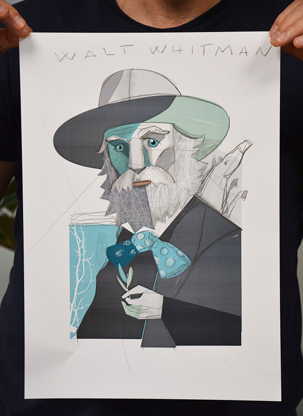 Retrato de Walt Whitman