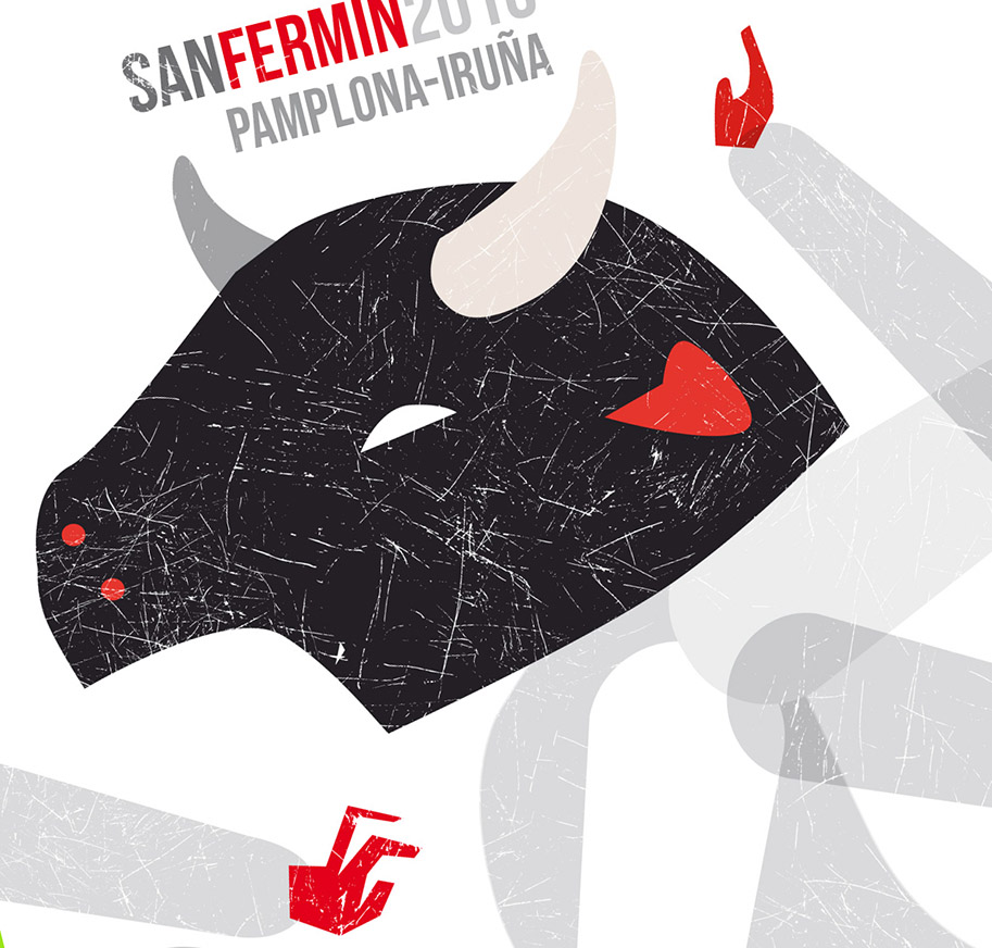 Cartel para San Fermín